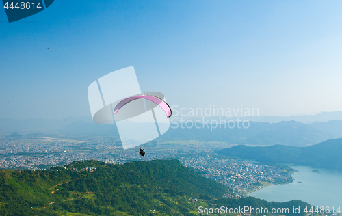 Image of Paragliding over Pokhara, Nepal