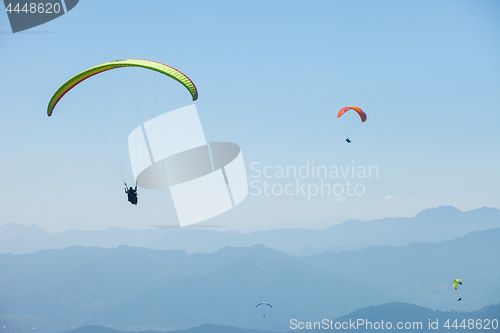 Image of Paragliding over Pokhara, Nepal