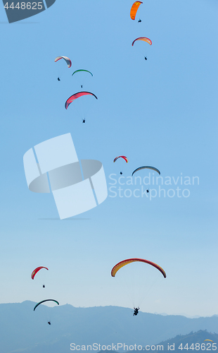 Image of Paragliding over Pokhara, Nepal