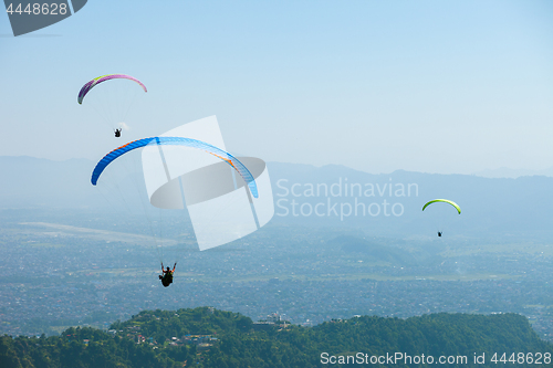 Image of Paragliding over Pokhara, Nepal