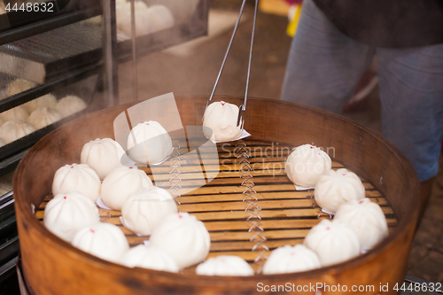 Image of Baozi (Bao) steamed buns, Kuala Lumpur