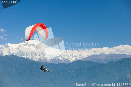 Image of Paragliding over Pokhara, Nepal