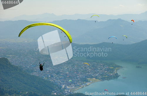 Image of Paragliding over Pokhara, Nepal