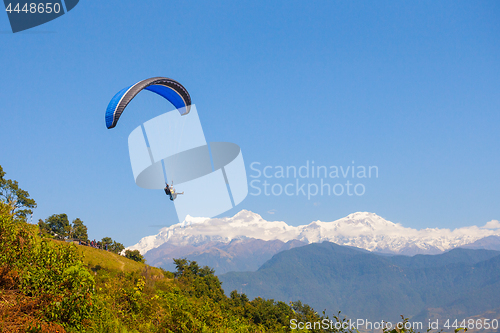 Image of Paragliding over Pokhara, Nepal