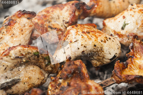 Image of cooking meat Photo