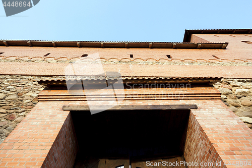 Image of old fortress in the town of Lida