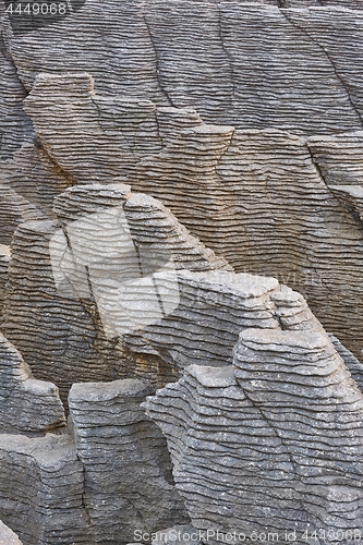 Image of Pancake rocks in New Zealand