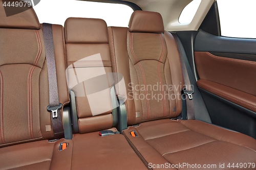 Image of Car Interior Backseats