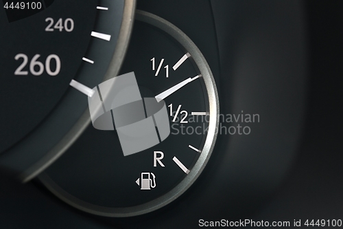 Image of Fuel Gauge Going Down