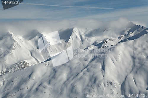 Image of Mountains covered with snow