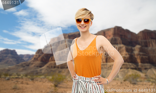 Image of happy smiling young woman