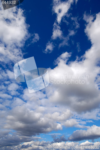 Image of Cumulus clouds