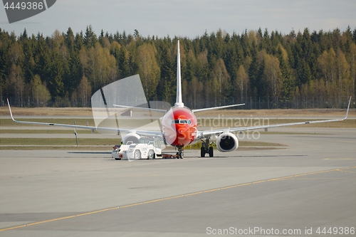 Image of Plane at the airport