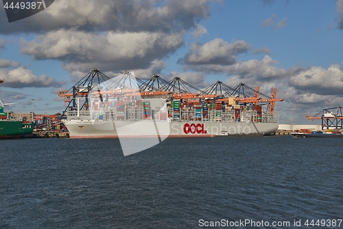 Image of Huge Container Ship