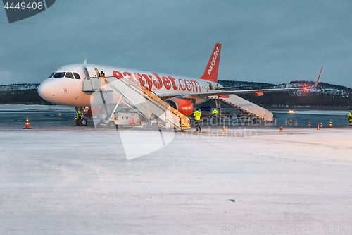 Image of Arriving at Ivalo Airport, Finnish Lapland