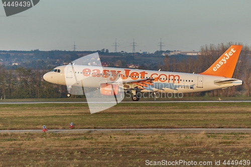 Image of Plane taxiing