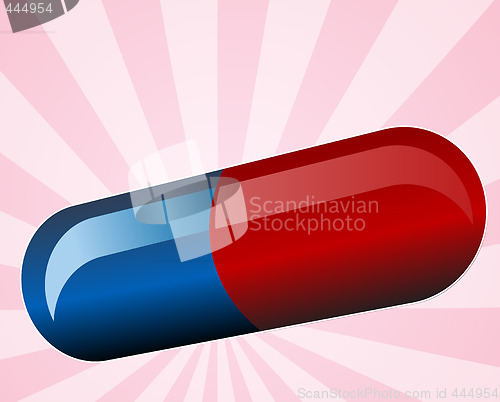 Image of Illustration of medical pill