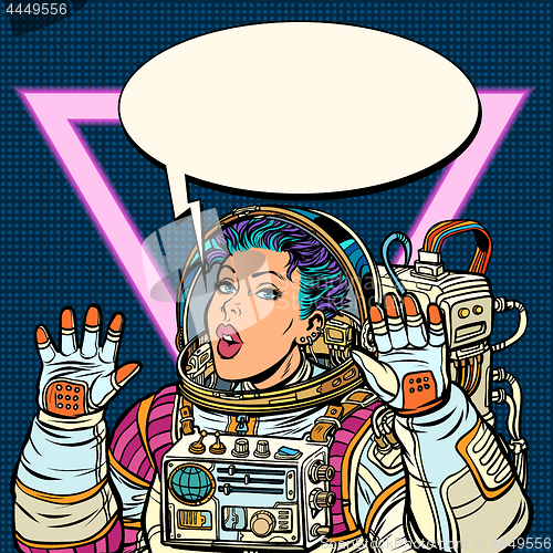 Image of Woman astronaut Girls 80s