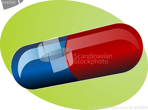 Image of Illustration of medical pill