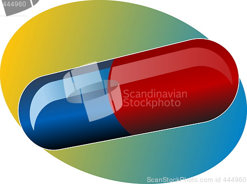 Image of Illustration of medical pill