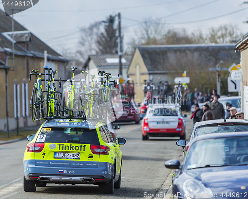 Image of Caravan of Technical Cars - Paris-Nice 2016