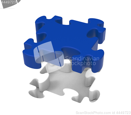 Image of Puzzle Piece Shows Simple Strategy