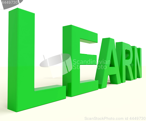 Image of Learn Word For Education Or Online Learning