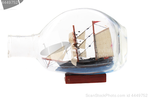 Image of ship in the bottle