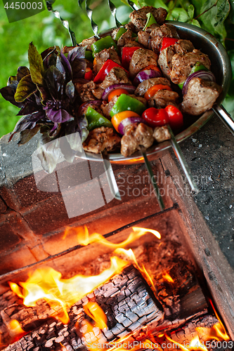 Image of Shashlik And Fire