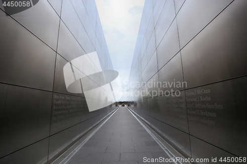 Image of New Jersey, USA - August 19, 2018: Empty Sky Memorial New York C