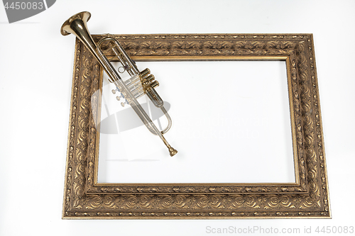Image of Trumpet And Frame