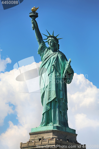 Image of The Statue of Liberty at New York City