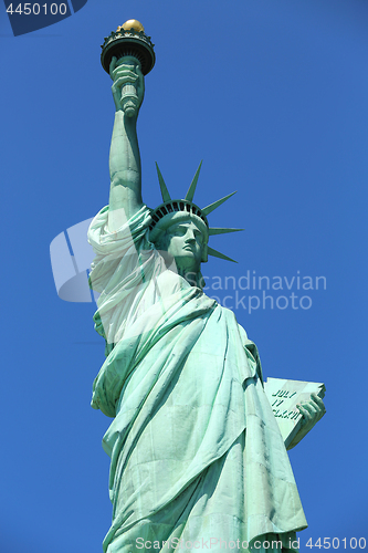 Image of The Statue of Liberty at New York City