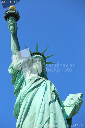 Image of The Statue of Liberty at New York City