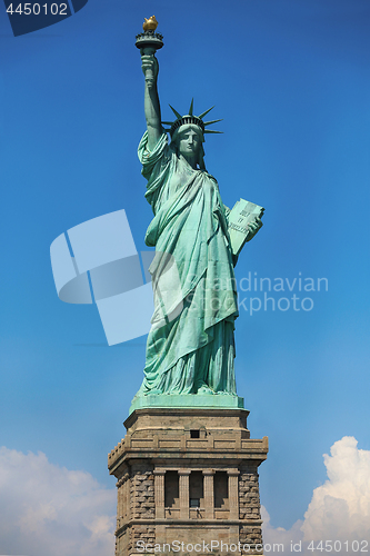 Image of The Statue of Liberty at New York City