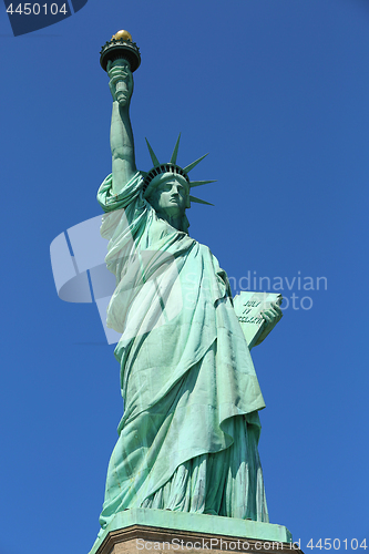 Image of The Statue of Liberty at New York City