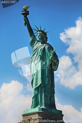 Image of The Statue of Liberty at New York City