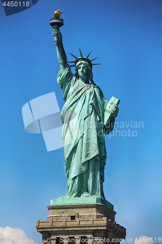 Image of The Statue of Liberty at New York City