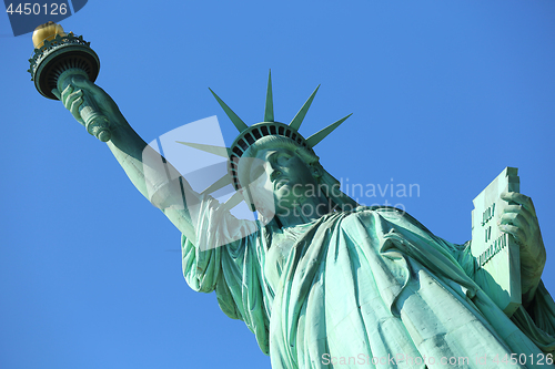 Image of The Statue of Liberty at New York City