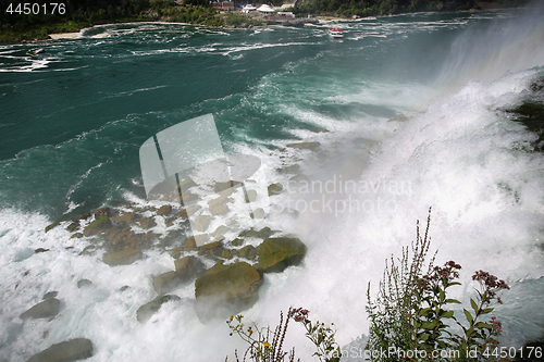 Image of Bautiful view of Niagara Falls, New York State, USA