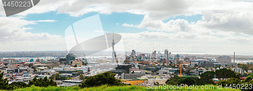 Image of Auckland view from Mt Eden