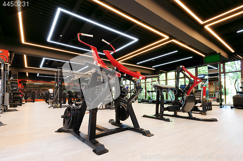 Image of Modern gym interior