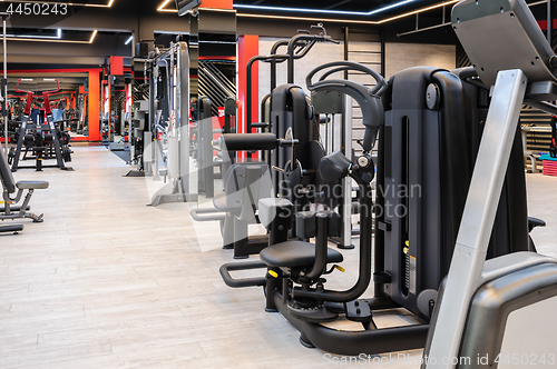 Image of Modern gym interior