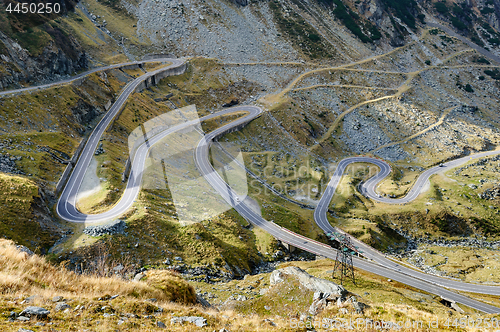 Image of Transfagarasan mountain road