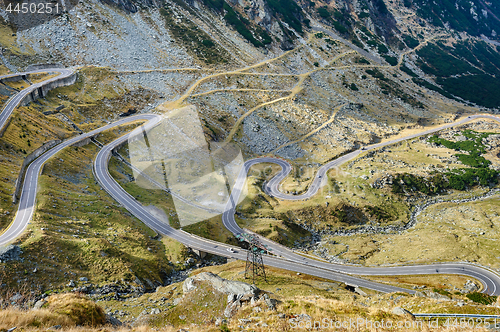 Image of Transfagarasan mountain road