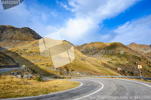 Image of Transfagarasan mountain road