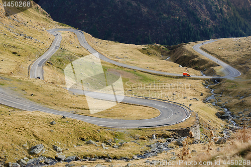 Image of Transfagarasan mountain road