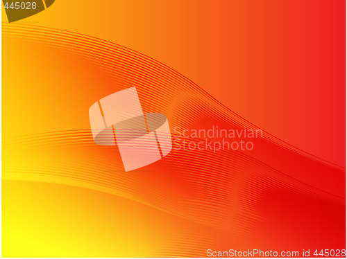 Image of Wavy glowing colors