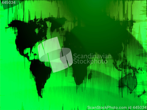 Image of Map of the world illustration