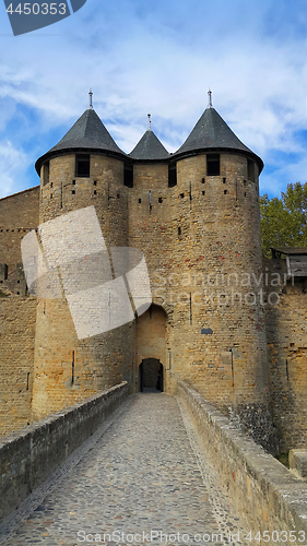 Image of Medieval castle of Carcassonne